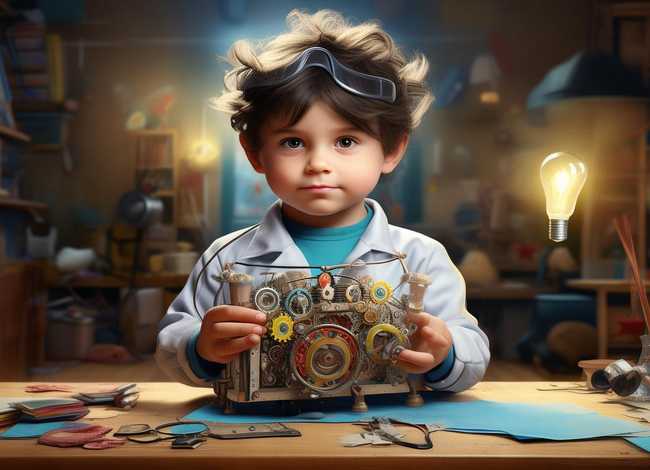 儿童发明家 - 儿童发明家蔻狄