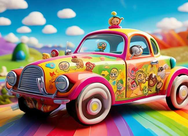 儿童故事车玩具，玩具汽车故事