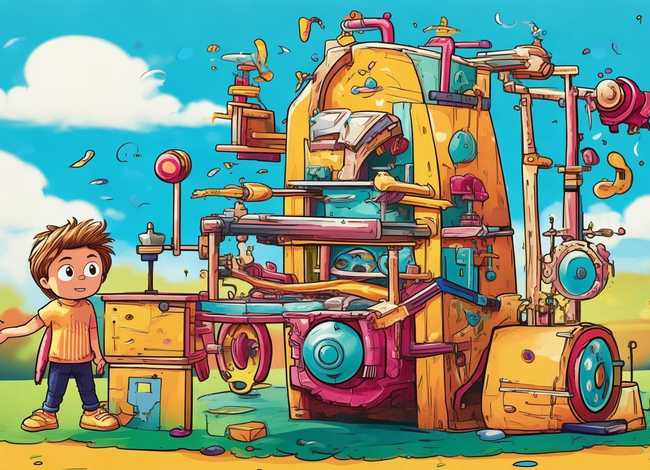 儿童发明图画，儿童发明图画图片