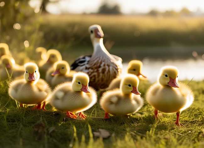 鸭子的幼儿故事 - 幼儿小鸭子的故事