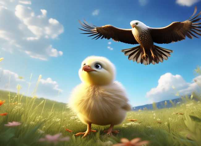 小鸡的故事完整版、老鹰和小鸡的故事完整版 小鸡的故事完整版、老鹰和小鸡的故事完整版