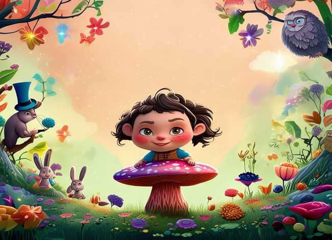 儿童故事插画配图 儿童故事配图插画