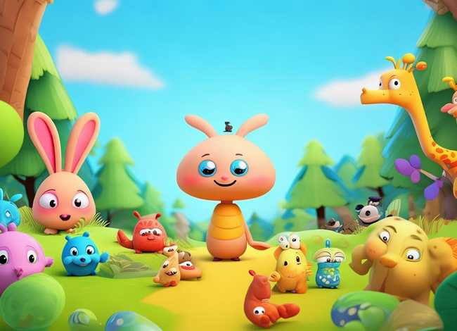 适合36岁儿童漫画故事 - 3-6岁儿童画 漫画作品