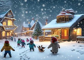 下雪了儿童故事 - 下雪了的故事幼儿故事