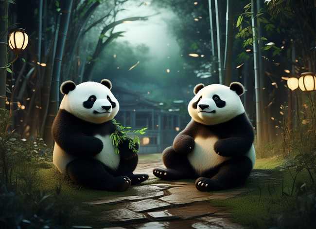 熊猫的故事传说，熊猫的故事传说英文版