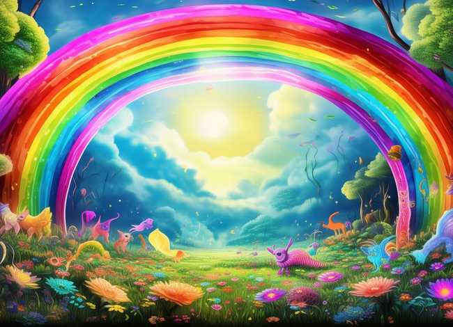 彩虹故事绘画 彩虹故事绘画图片 彩虹故事绘画 彩虹故事绘画图片
