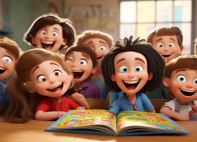 儿童英语幽默故事、经典幽默英语小故事