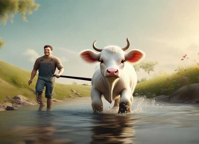 幼儿故事小牛;幼儿故事小牛过河教案 幼儿故事小牛;幼儿故事小牛过河教案