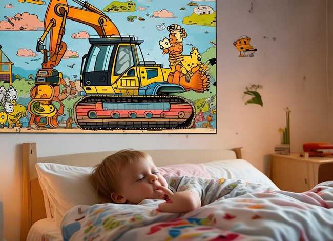 挖掘机的故事儿童睡前,关于挖掘机的睡前故事 挖掘机的故事儿童睡前,关于挖掘机的睡前故事