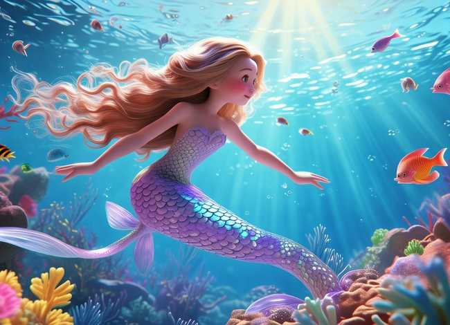 儿童故事美人鱼在线听 美人鱼幼儿故事在线听