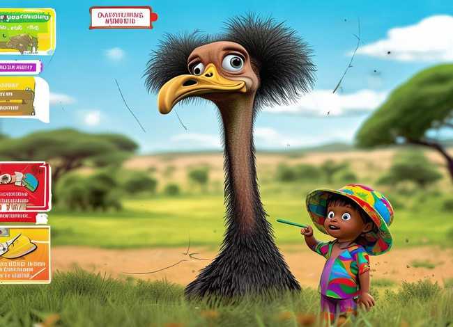鸵鸟儿童科普故事（故事《鸵鸟》）