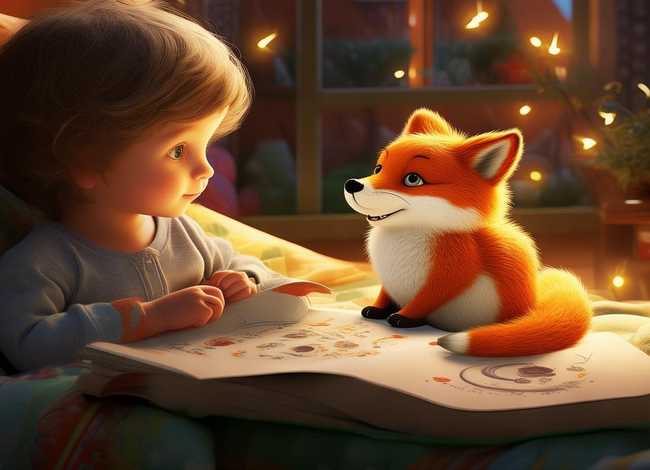 狐狸的故事儿童睡前（狐狸的故事睡前故事mp3）