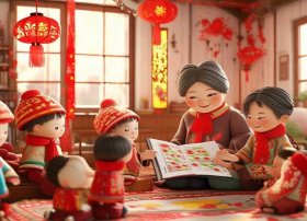 我家的春节绘本故事 - 我家的春节绘本故事内容