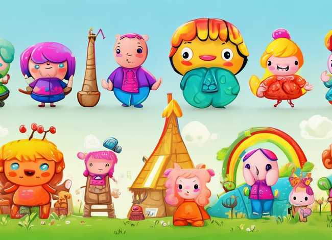 儿童故事连环画简笔画、幼儿故事连环简笔画