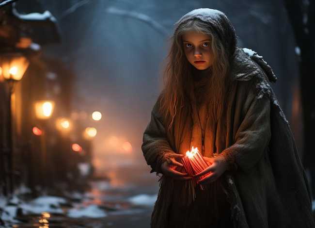 卖火柴的小女孩儿童话故事；卖火柴的小女孩儿的故事