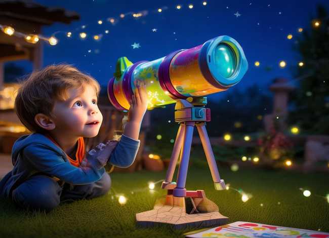 天文望远镜的儿童小故事 天文望远镜的幼儿故事