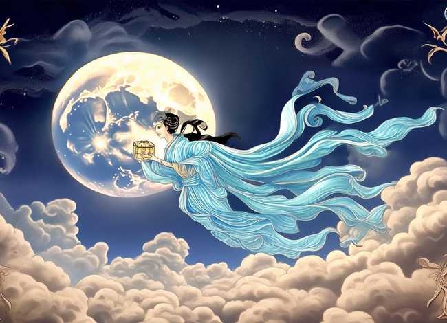 神话故事嫦娥奔月ppt 神话故事嫦娥奔月手抄报