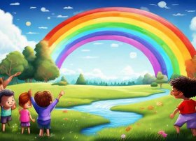 彩虹的故事儿童动画、彩虹的故事幼儿故事