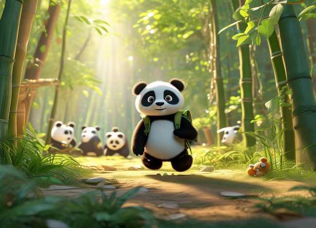 大熊猫的故事儿童视频 关于大熊猫的故事视频