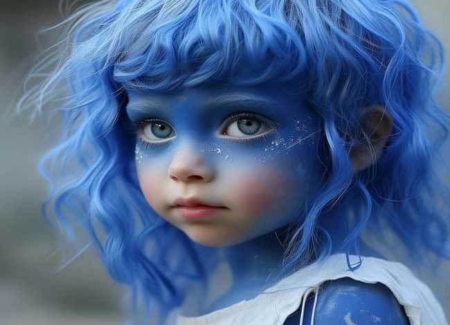 靛蓝色儿童，靛蓝儿童特征