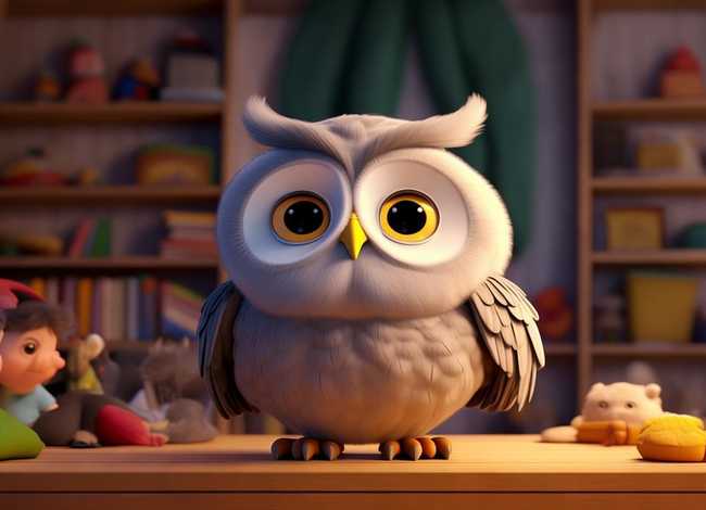 儿童故事猫头鹰视频，猫头鹰的视频故事