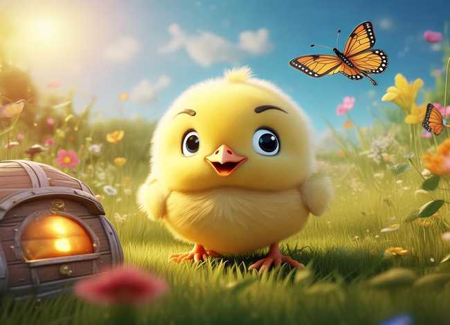 用小鸡编一个童话故事（给小鸡编一个小故事）