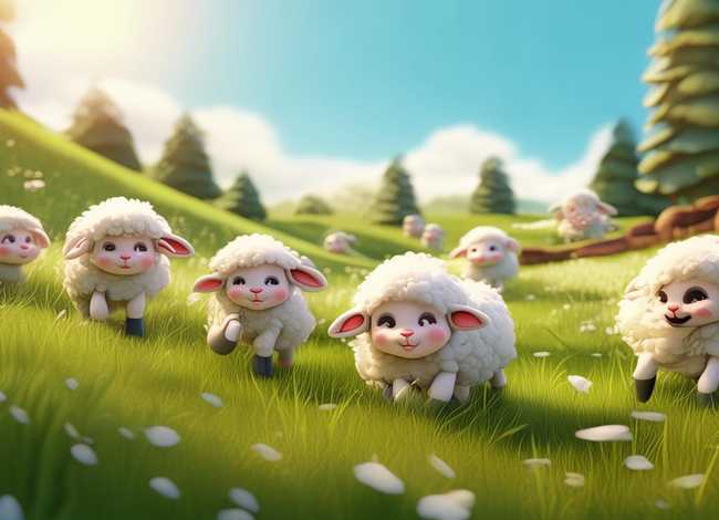 儿童故事小羊，幼儿故事小羊