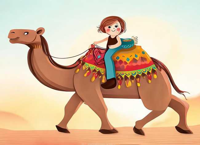 骆驼介绍儿童 - 骆驼介绍儿童图片