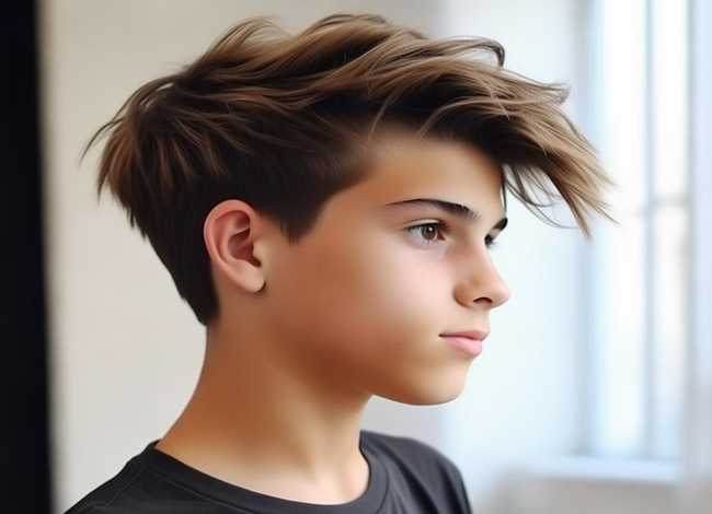 男孩子头发发型，男孩子头发发型15岁怎么剪