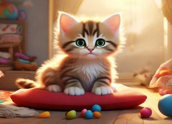 小猫的故事幼儿故事绘画 - 小猫的故事幼儿故事绘画图片