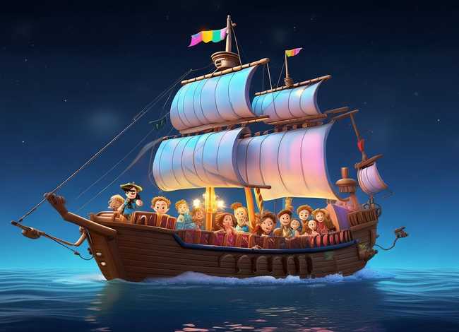 儿童睡前故事海盗的故事；睡前小故事海盗的故事