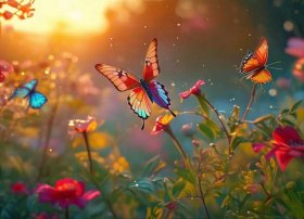 三只蝴蝶的故事 三只蝴蝶的故事原文