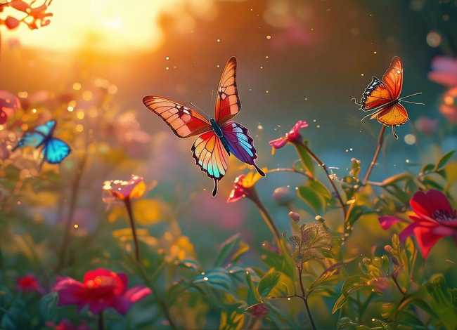 三只蝴蝶的故事 三只蝴蝶的故事原文