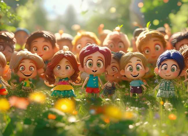 儿童图片卡通可爱、儿童图片大全可爱清新 卡通