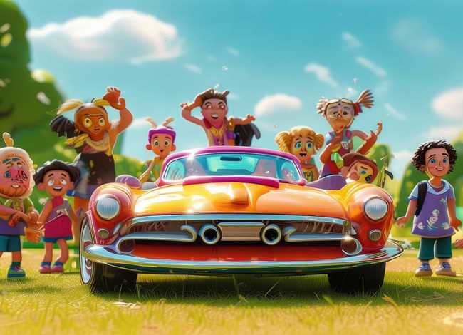 汽车儿童故事；少儿汽车故事