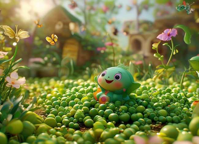 豌豆豆的故事；豌豆豆的故事全文阅读