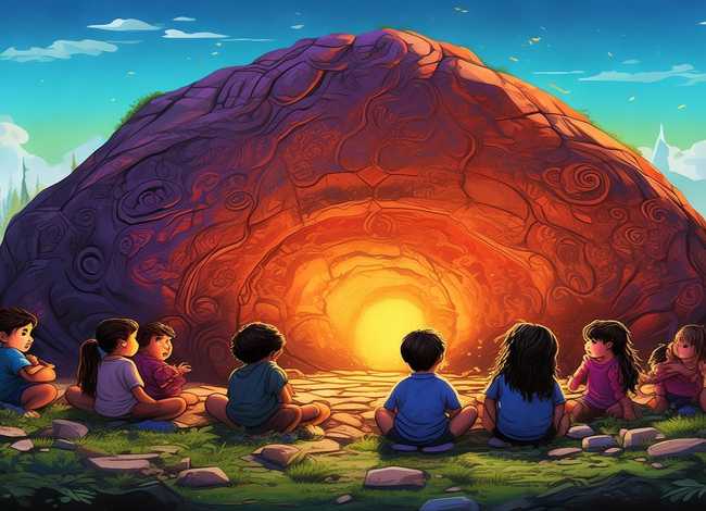 红岩的故事儿童版ppt，红岩有关内容的ppt