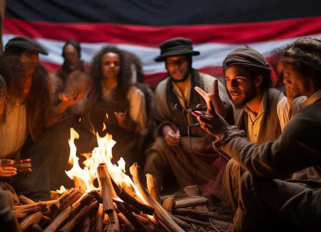 讲红色革命故事（讲红色革命故事表情带动作）