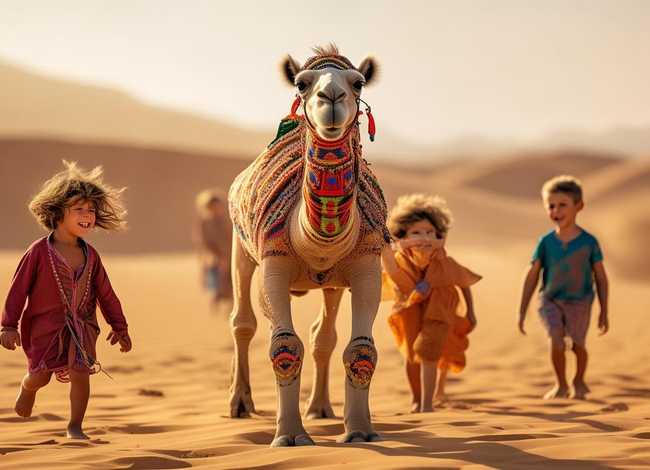 儿童沙漠冒险故事；沙漠幼儿故事