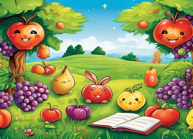 水果绘本故事大全；水果绘本故事大全图片