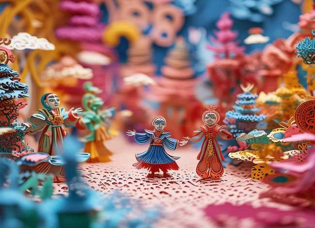 儿童剪纸故事大全视频 - 剪纸故事教程视频