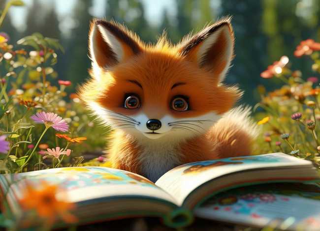 小狐狸儿童读物故事书、小狐狸的故事书