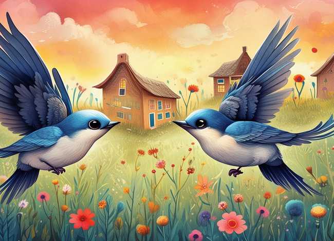 关于燕子的儿童故事，关于燕子的绘本故事