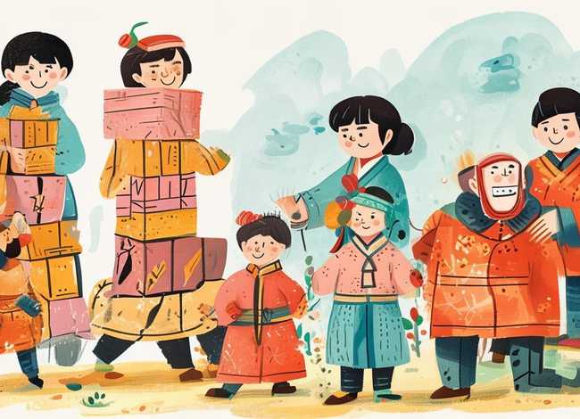 成语故事儿童画模板 成语故事绘画作品简笔画