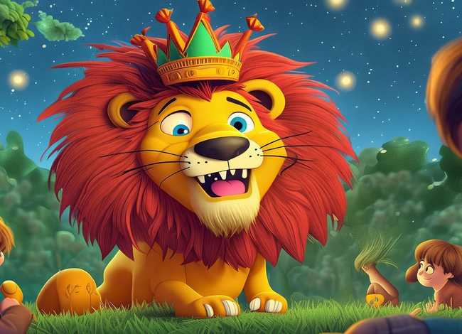 儿童睡前故事大全说大话的狮子；儿童睡前经典故事爱说大话的狮子