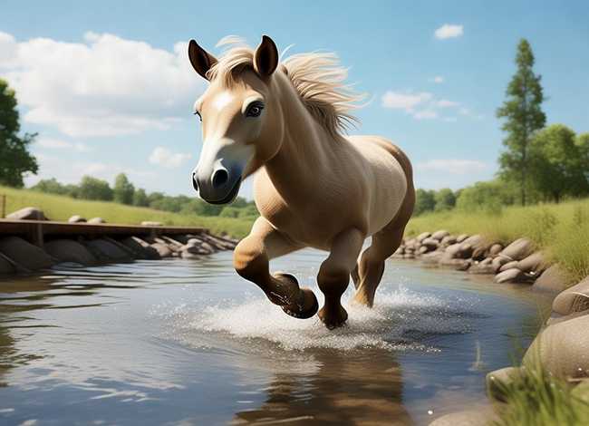 儿童故事小马过河的故事 - 小马过河的故事 幼儿小故事