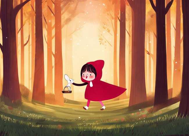 小红帽故事幼儿，幼儿小红帽故事文字版