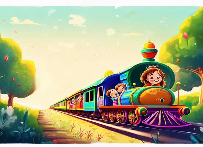 火车的儿童故事书、火车的幼儿故事