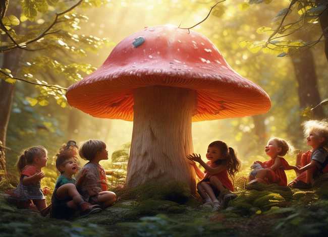 蘑菇的儿童故事、蘑菇的故事轻松吗