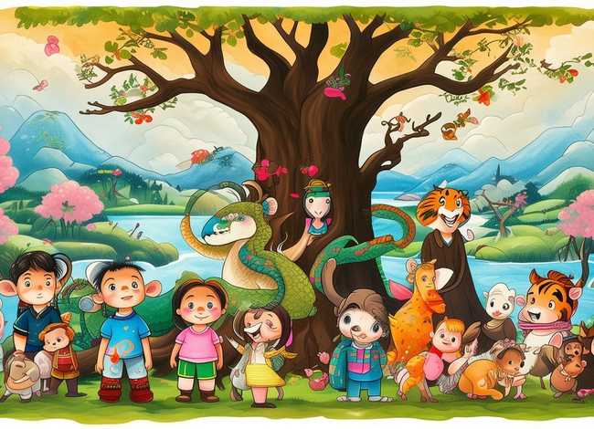 十二生肖故事儿童完整版 十二生肖旳故事